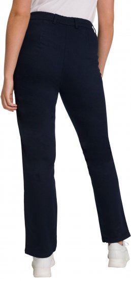 Ulla Popken Basic Mony Tapered Leg Stretch Pants Navy - Vaqueros & Pantalones de Mujer Tallas Grandes – Plus Size - 