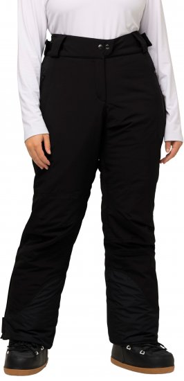 Ulla Popken HYPRAR Triple Function Ski Pants Black - Vaqueros & Pantalones de Mujer Tallas Grandes – Plus Size - 