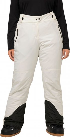 Ulla Popken HYPRAR Triple Function Ski Pants Snow White - Vaqueros & Pantalones de Mujer Tallas Grandes – Plus Size - 