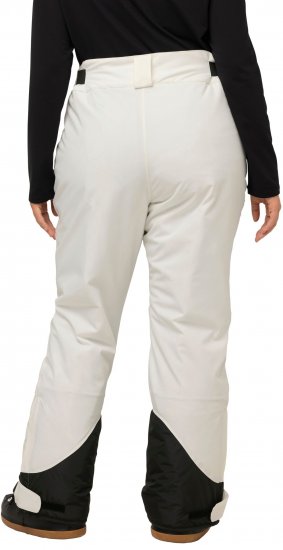 Ulla Popken HYPRAR Triple Function Ski Pants Snow White - Vaqueros & Pantalones de Mujer Tallas Grandes – Plus Size - 