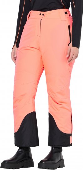 Ulla Popken HYPRAR Triple Function Ski Pants Neon Pink - Vaqueros & Pantalones de Mujer Tallas Grandes – Plus Size - 