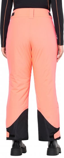 Ulla Popken HYPRAR Triple Function Ski Pants Neon Pink - Vaqueros & Pantalones de Mujer Tallas Grandes – Plus Size - 