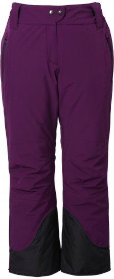 Ulla Popken HYPRAR Triple Function Ski Pants Grape Red - Vaqueros & Pantalones de Mujer Tallas Grandes – Plus Size - 