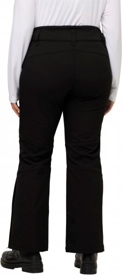 Ulla Popken Water Repellent Softshell Pants Black - Vaqueros & Pantalones de Mujer Tallas Grandes – Plus Size - 