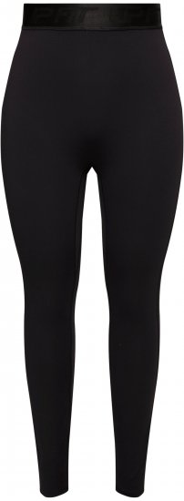Ulla Popken Lightfit Quick Drying Leggings Black - Vaqueros & Pantalones de Mujer Tallas Grandes – Plus Size - 