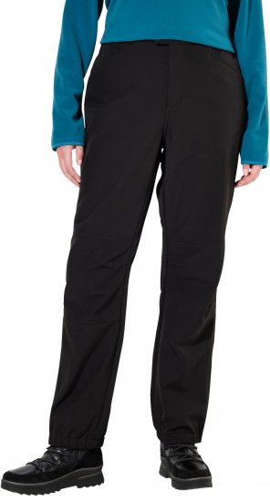 Ulla Popken Softshell Triple Function Fleece Lined Pants Black - Vaqueros & Pantalones de Mujer Tallas Grandes – Plus Size - Vaqueros y pantalones, EU 42-70