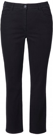 Ulla Popken Stretch Fit Jeans Black - Vaqueros & Pantalones de Mujer Tallas Grandes – Plus Size - Vaqueros y pantalones, EU 42-70