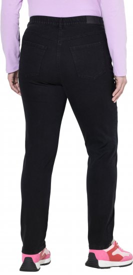 Ulla Popken Stretch Fit Jeans Black - Vaqueros & Pantalones de Mujer Tallas Grandes – Plus Size - Vaqueros y pantalones, EU 42-70