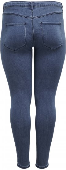 Only Carmakoma Thunder Life Skinny Fit Jeans Blue Denim - Vaqueros & Pantalones de Mujer Tallas Grandes – Plus Size - 