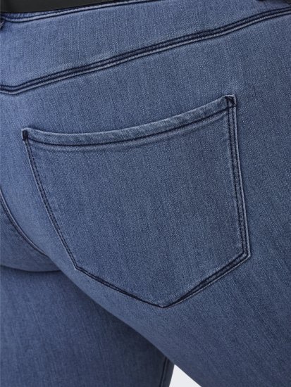 Only Carmakoma Thunder Life Skinny Fit Jeans Blue Denim - Vaqueros & Pantalones de Mujer Tallas Grandes – Plus Size - 