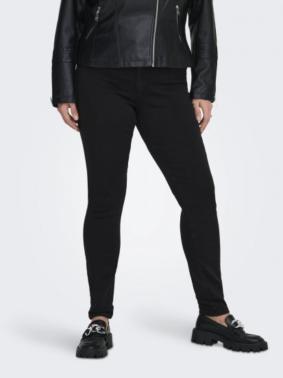 Only Carmakoma Storm Life Skinny Fit jeans Black - Vaqueros - 