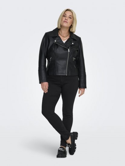 Only Carmakoma Storm Life Skinny Fit jeans Black - Vaqueros - 
