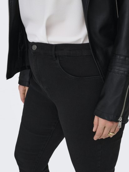 Only Carmakoma Storm Life Skinny Fit jeans Black - Vaqueros - 