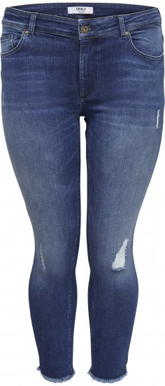 Only Carmakoma Willy Skinny Fit Jeans Blue - Vaqueros - 