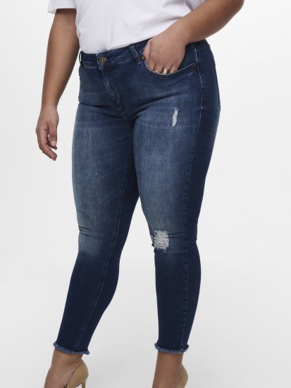 Only Carmakoma Willy Skinny Fit Jeans Blue - Vaqueros - 
