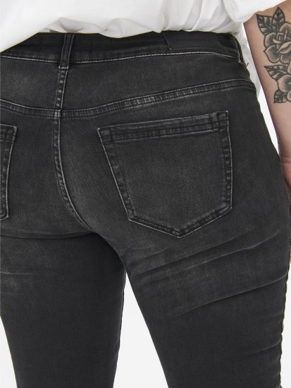 Only Carmakoma Willy Skinny Fit Jeans Black - Vaqueros - 