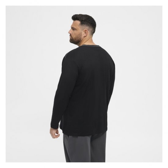 North Latitude Py Jersey O-Neck Long Sleeve Black - Camisetas de manga larga - Camisetas de manga larga - 2XL-14XL