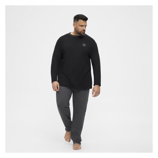 North Latitude Py Jersey O-Neck Long Sleeve Black - Camisetas de manga larga - Camisetas de manga larga - 2XL-14XL
