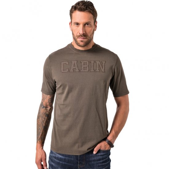 JP1880 T-Shirt Cabin Vintage Mocha - Camisetas - Camisetas - 2XL-14XL