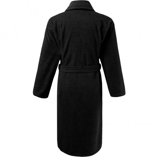 JP1880 Bathrobe Extra Soft Terry Cloth Black - Ropa interior - Ropa interior 2XL-8XL