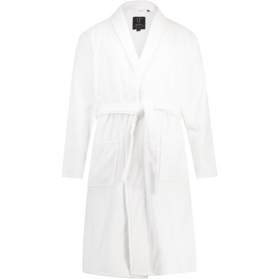 JP1880 Bathrobe Extra Soft Terry Cloth White - Ropa interior - Ropa interior 2XL-8XL