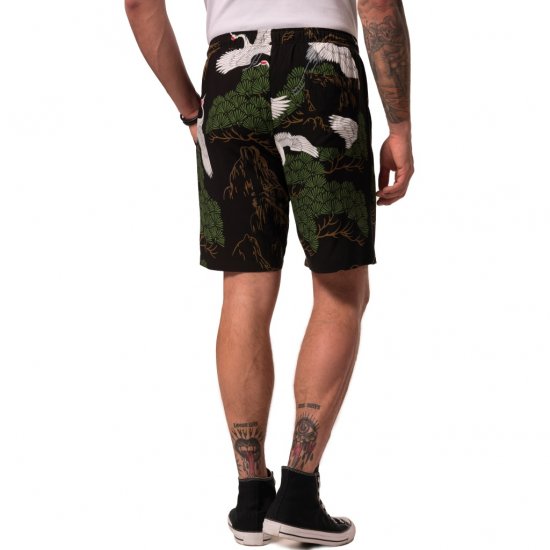JP1880 Bermuda Shorts All-over Print Black - Pantalones cortos - Pantalones cortos W40-W60