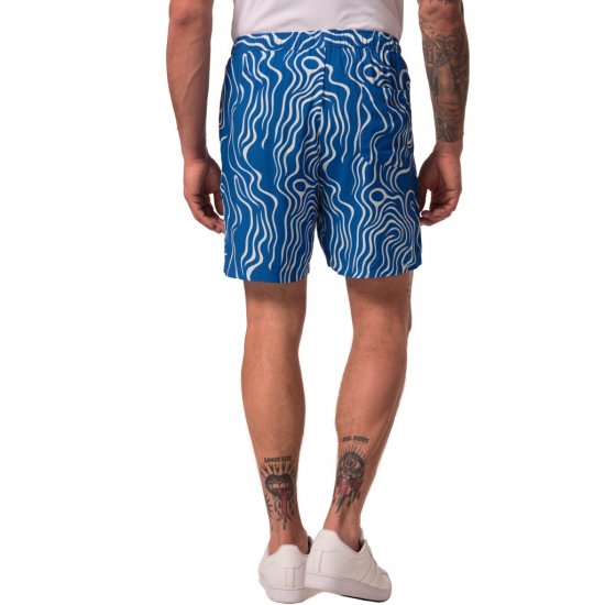 JP1880 Bermuda Shorts All-over Print Royal Blue - Pantalones cortos - Pantalones cortos W40-W60