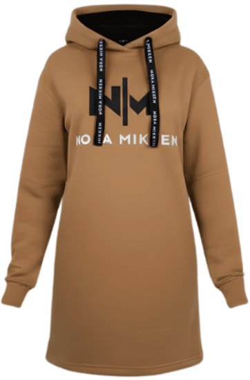 Nora Mikken KADRI Long Hoodie Camel - Sudaderas - 