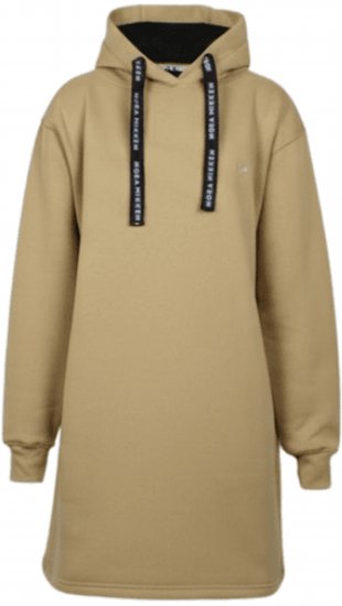 Nora Mikken KRISTINA Long Hoodie Camel - Sudaderas - 