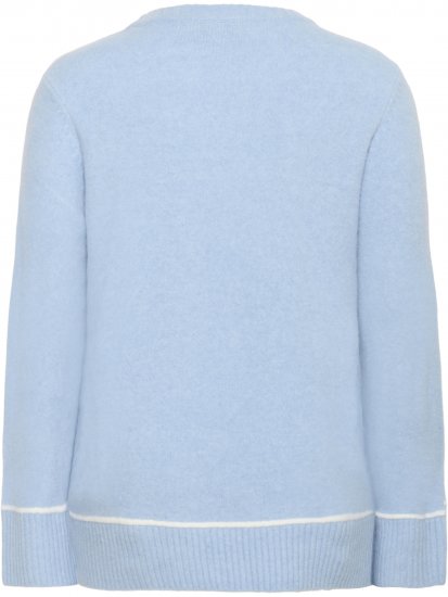 Kaffe Curve Jina Knit Pullover Powder Blue Melange - Jerséis de punto - 