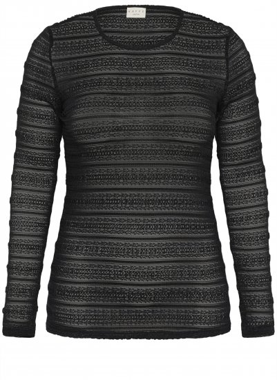 Kaffe Curve Hanna Lace Long Sleeve T-Shirt - Camisetas de manga larga - 