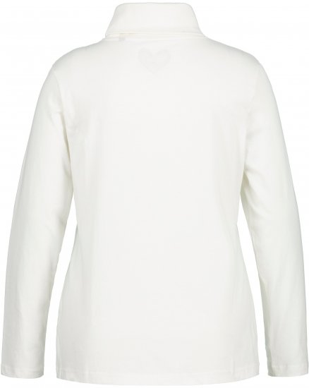 Ulla Popken Basic Long Sleeve Slim Fit Turtleneck Natural - Sudaderas y hoodies - 