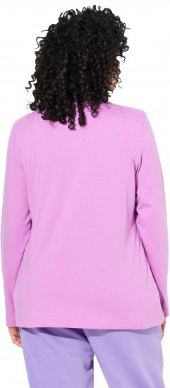 Ulla Popken Basic Long Sleeve Slim Fit Turtleneck Amethyst - Sudaderas y hoodies - 