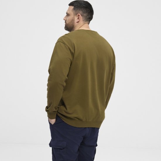 North Latitude Sweatshirt Army Green TALL - ROPA DE HOMBRE MT-6XLT - Tamaños de talle alto