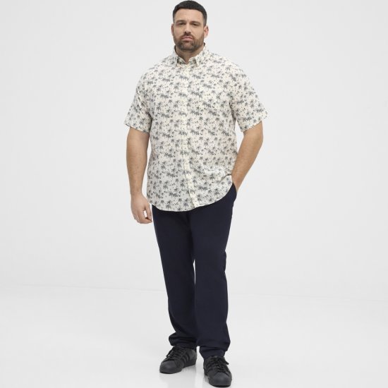 North Latitude Shirt Short Sleeve Off White - Camisas - Camisas 2XL-10XL