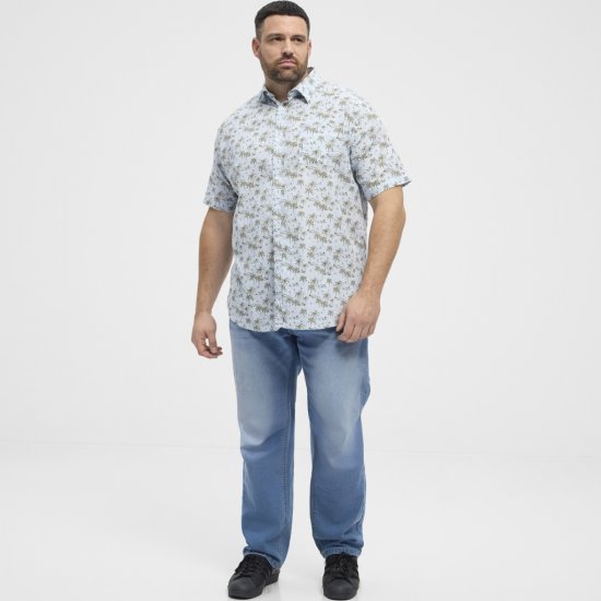 North Latitude Shirt Short Sleeve Light Blue - Camisas - Camisas 2XL-10XL