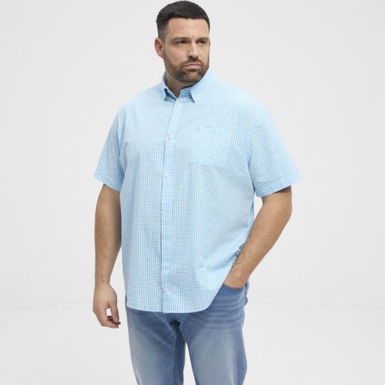 North Latitude Shirt Short Sleeve Turquoise - Camisas - Camisas 2XL-10XL
