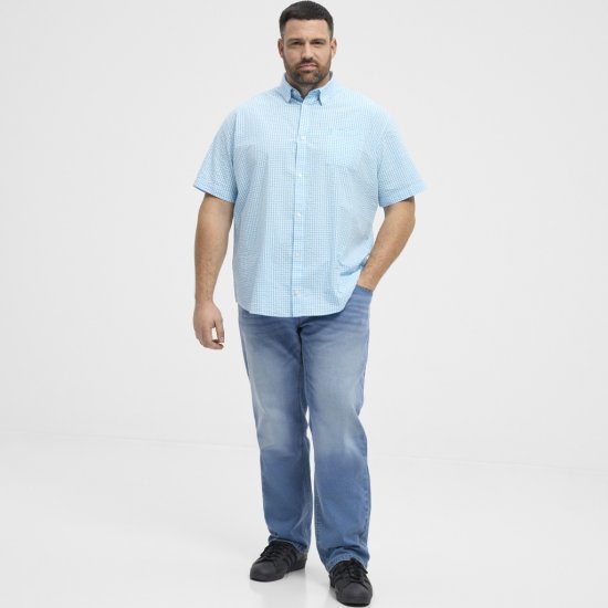 North Latitude Shirt Short Sleeve Turquoise - Camisas - Camisas 2XL-10XL