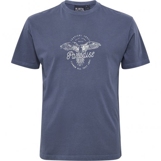 North Latitude T-Shirt Printed Navy - Camisetas - Camisetas - 2XL-14XL