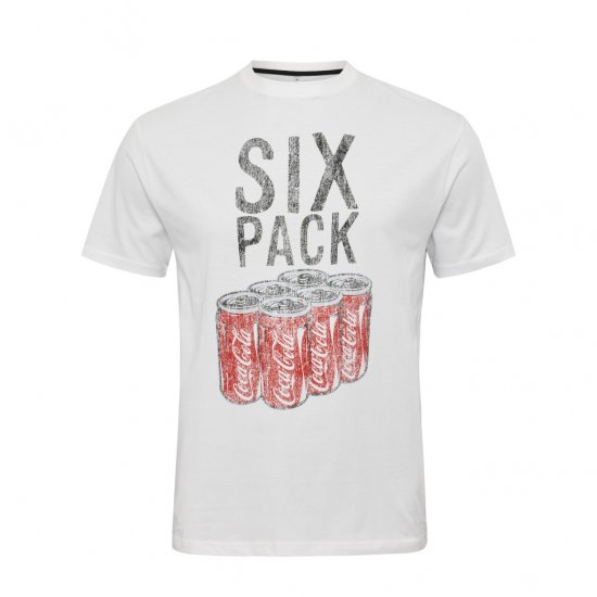 North Latitude T-Shirt Coca-Cola White - Camisetas - Camisetas - 2XL-14XL