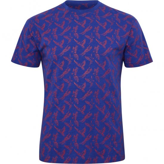 North Latitude T-Shirt Printed Allover Blue - Camisetas - Camisetas - 2XL-14XL