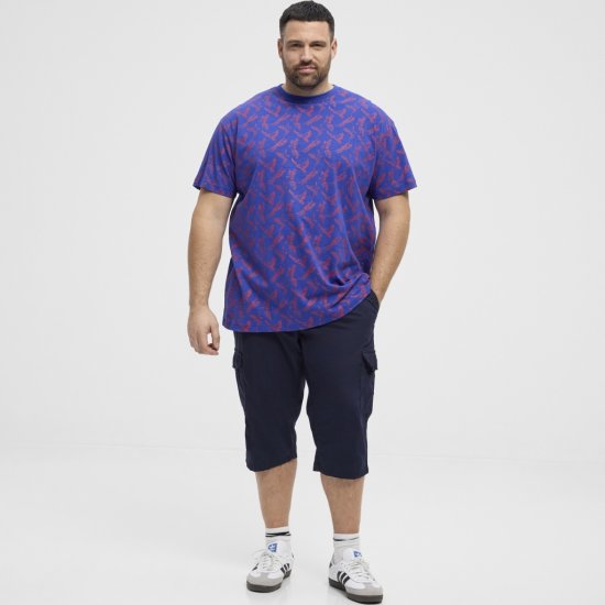 North Latitude T-Shirt Printed Allover Blue - Camisetas - Camisetas - 2XL-14XL