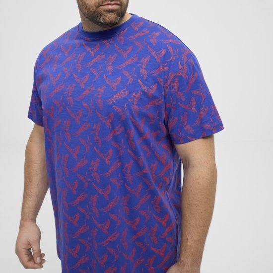 North Latitude T-Shirt Printed Allover Blue - Camisetas - Camisetas - 2XL-14XL