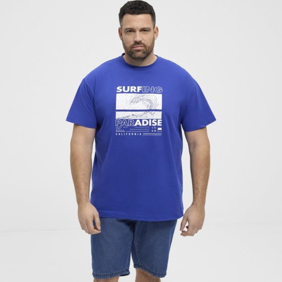 North Latitude T-Shirt Printed Blue - Camisetas - Camisetas - 2XL-14XL