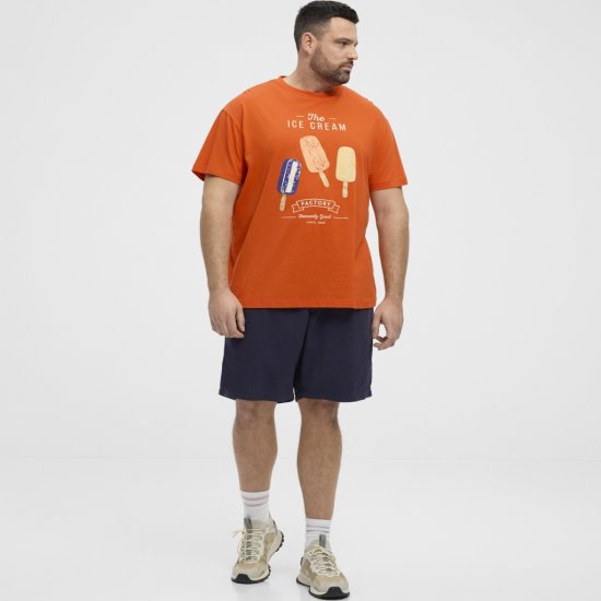 North Latitude T-Shirt Ice Cream Orange - Camisetas - Camisetas - 2XL-14XL