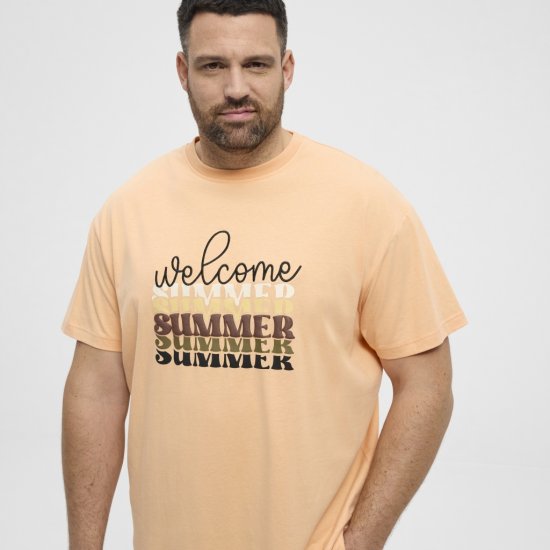 North Latitude T-Shirt Summer Peach - Camisetas - Camisetas - 2XL-14XL