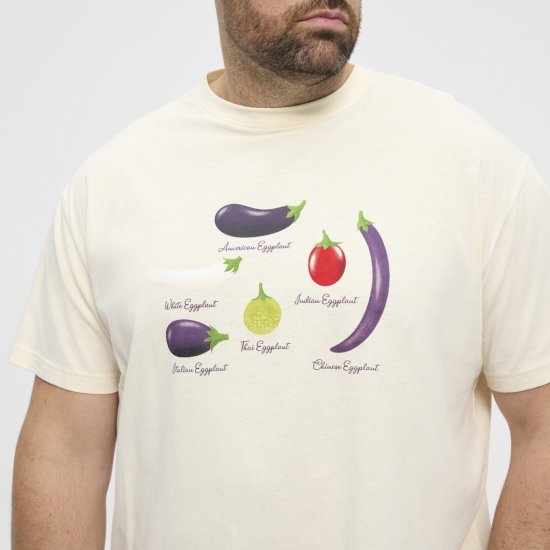 North Latitude T-Shirt Eggplant Off-White - Camisetas - Camisetas - 2XL-14XL