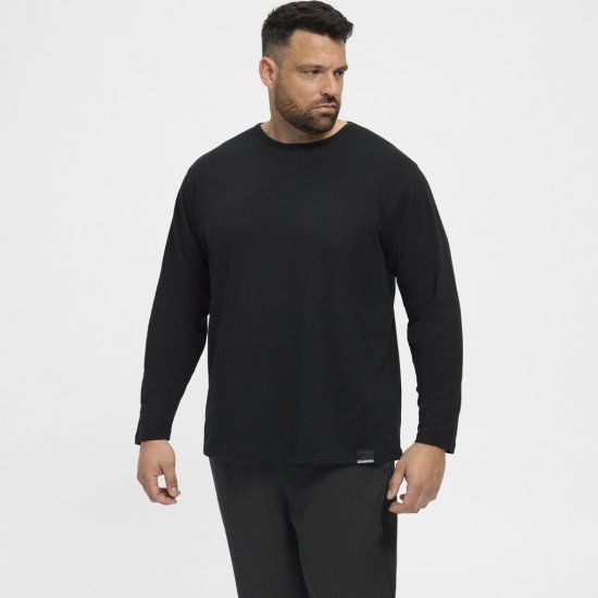 North Latitude T-Shirt Long Sleeve Black - Camisetas - Camisetas - 2XL-14XL