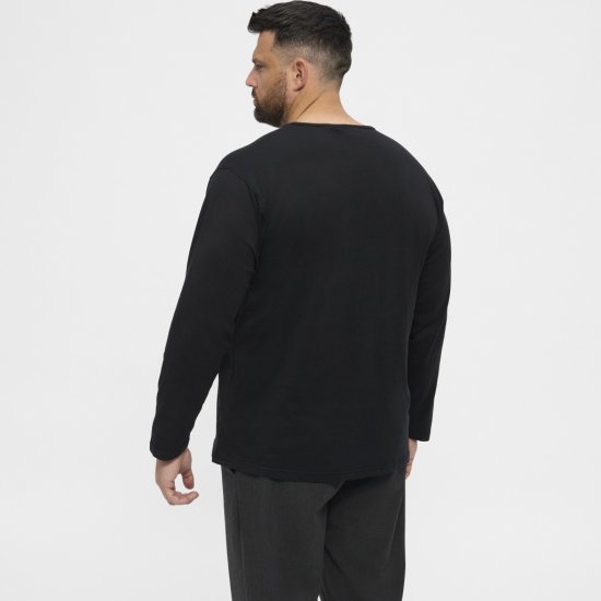 North Latitude T-Shirt Long Sleeve Black - Camisetas - Camisetas - 2XL-14XL
