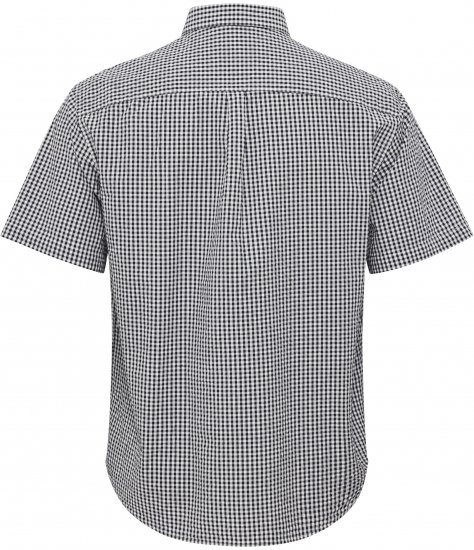 North Latitude Shirt Short Sleeve Checked Grey - Camisas - Camisas 2XL-10XL